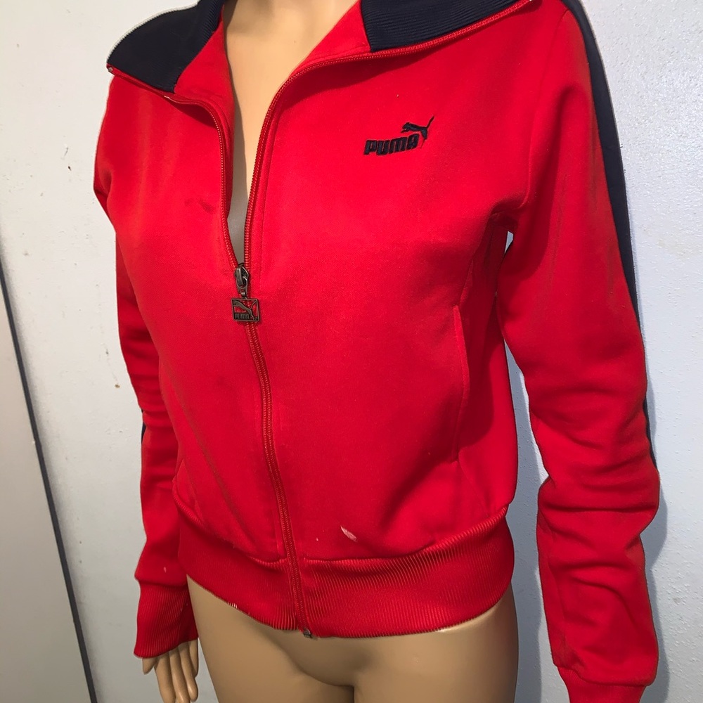 Red puma jacket - Picture 4 of 8